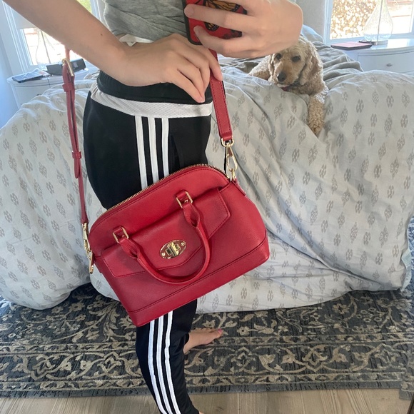 Talbots Red Crossbody Bag - Picture 3 of 6